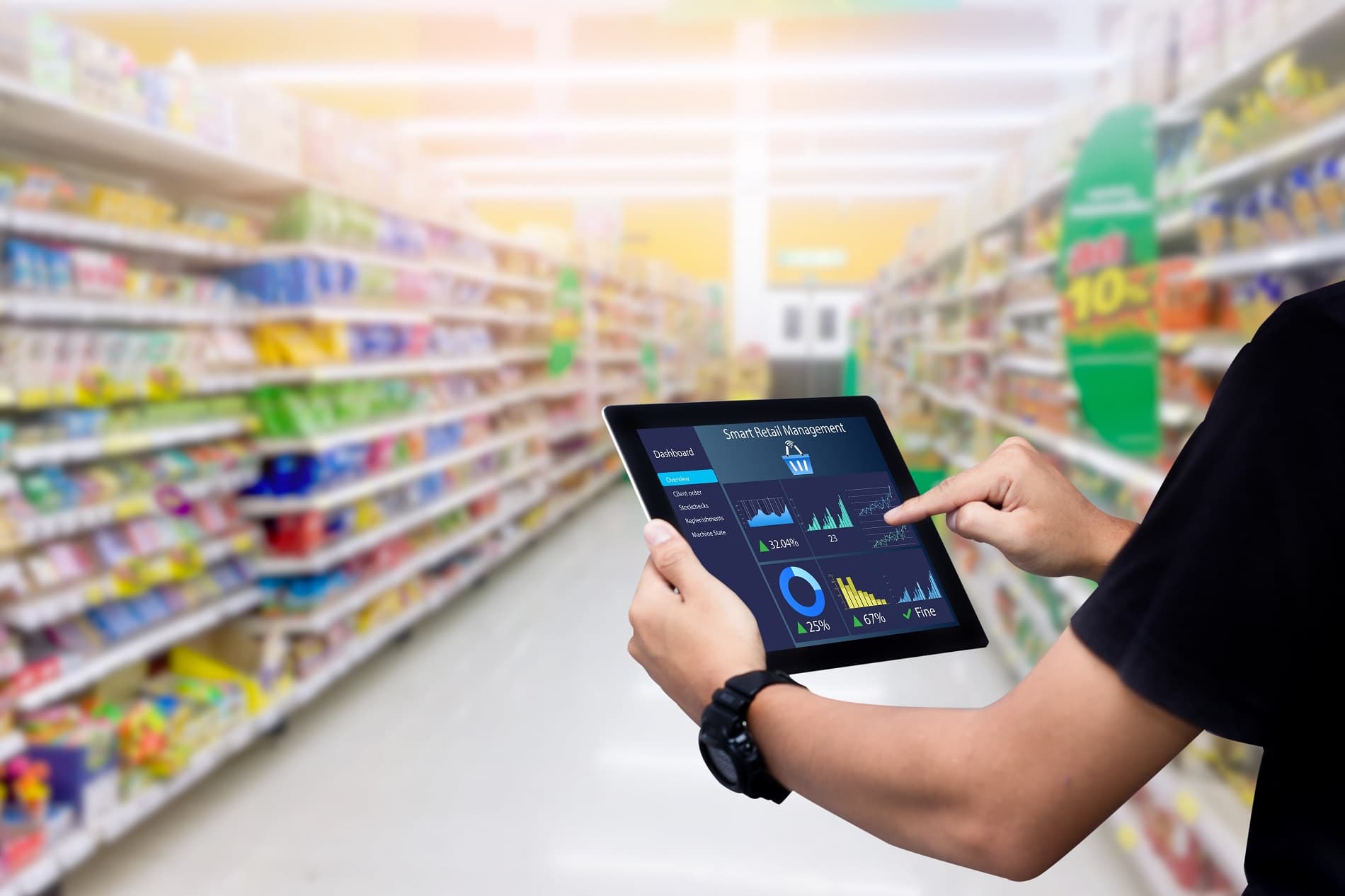 Retail analytics dashboard preview